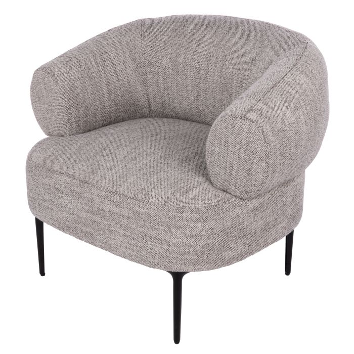 Eamon Armchair Grey & Black