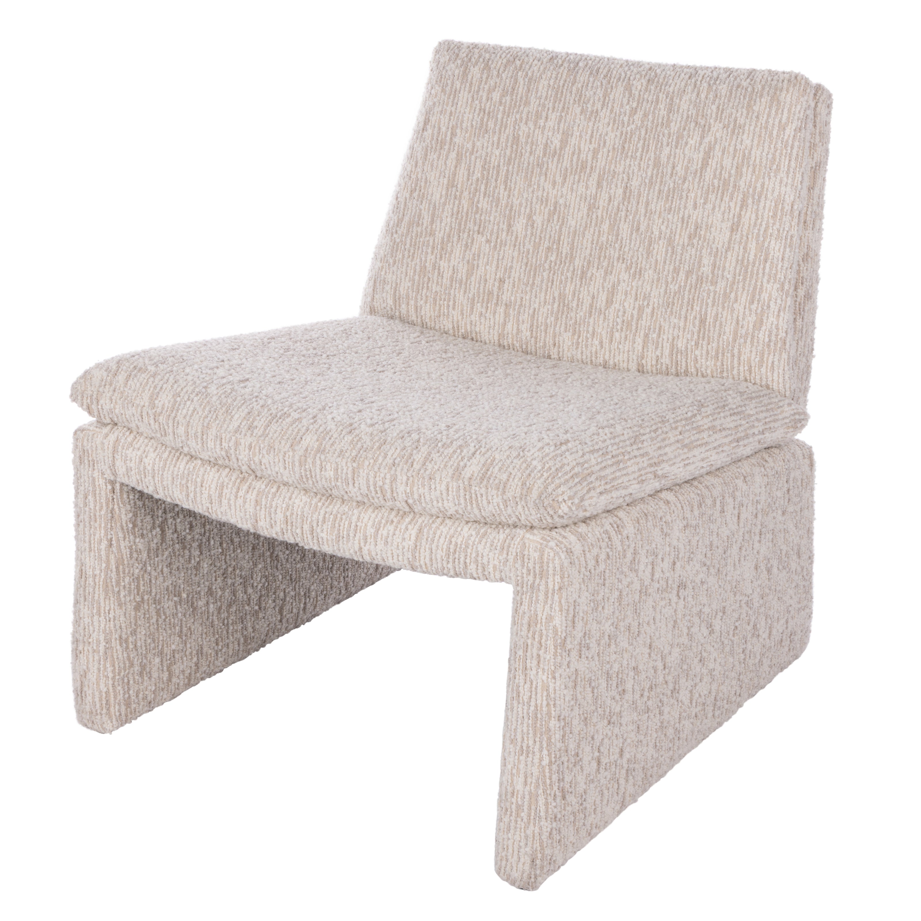 Austin Accent Chair Off White & Taupe