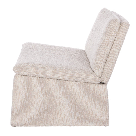Austin Accent Chair Off White & Taupe