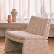 Austin Accent Chair Off White & Taupe