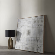 Blake Hand Painted Wall Art Multi-Coloured 120x5x120cm