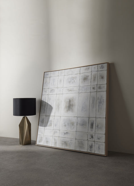 Blake Hand Painted Wall Art Multi-Coloured 120x5x120cm