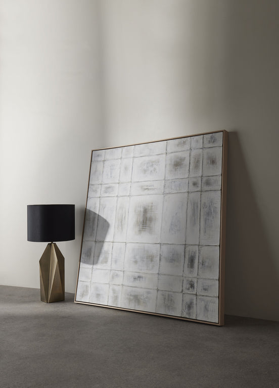 Blake Hand Painted Wall Art Multi-Coloured 120x5x120cm