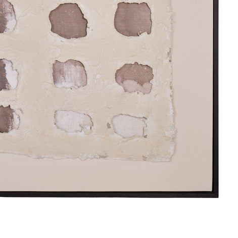 Grand Designs Peka Hand Painted Wall Art Multi-Coloured 118x5.2x118cm