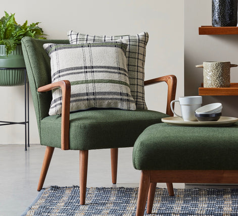Darcy Armchair Dark Green