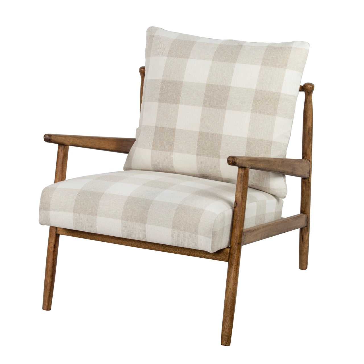 Grange Chair White & Beige