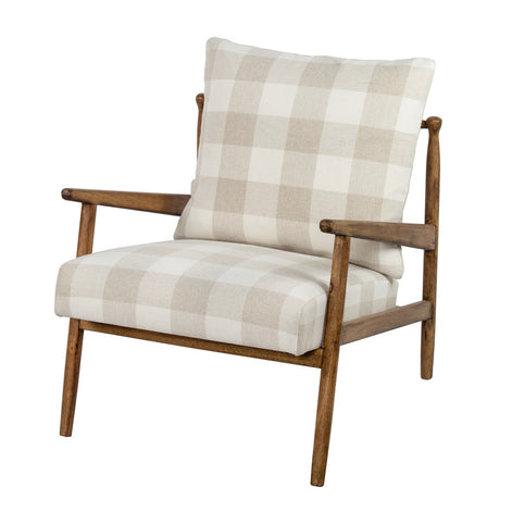 Grange Chair White & Beige