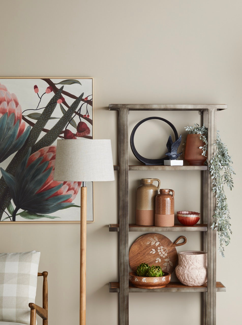 Briar Floor Lamp Natural & Ivory – Set of 2
