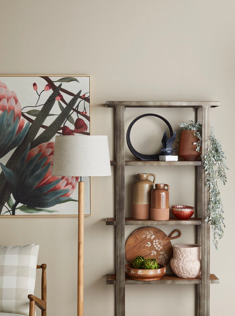 Briar Floor Lamp Natural & Ivory – Set of 2
