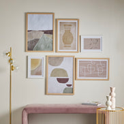 Amilla Floor Lamp Brushed Gold & Clear