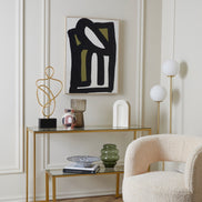 Tivoli Floor Lamp White & Gold