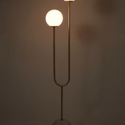 Tivoli Floor Lamp White & Gold