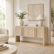 Plaza Wood Sideboard White Oak